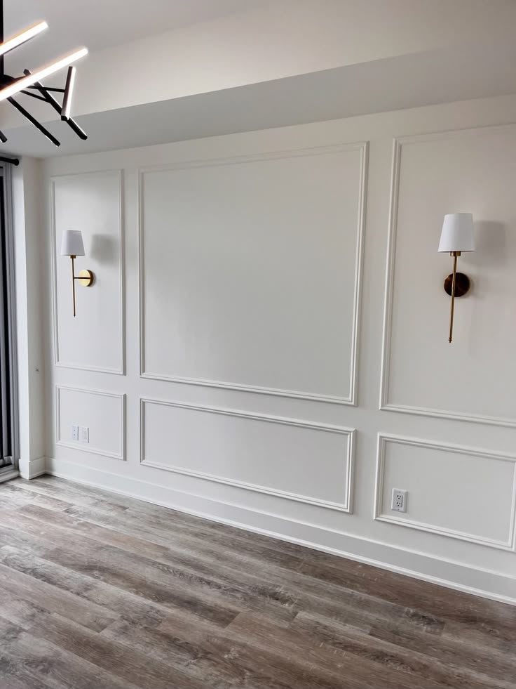 Molduras de madera instaladas por Lux Interiores, proyecto 1